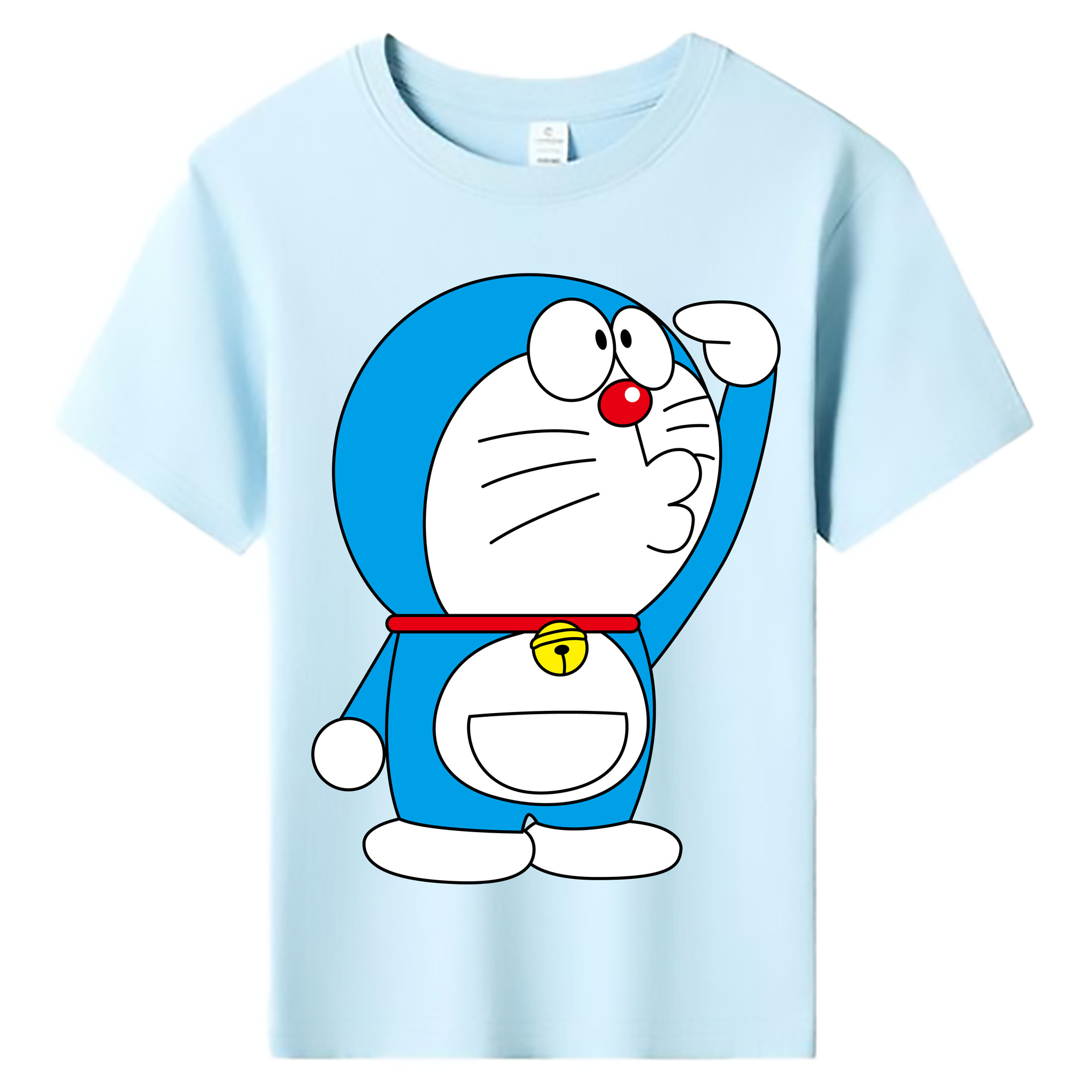 （画像用） ドラえもん Doraemon 綿100％キッズTシャツ（フロントプリント）